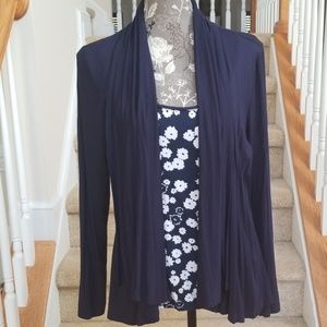 Navy blue sweater combo